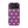 GRAPE XL POLKA DOTS PHONE CASE