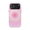 BRIGHT PINK AURA PHONE CASE