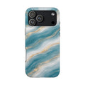 OCEAN MARBLE SWIRL PHONE CASE
