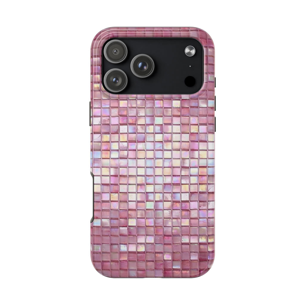PINK MOSAIC PHONE CASE