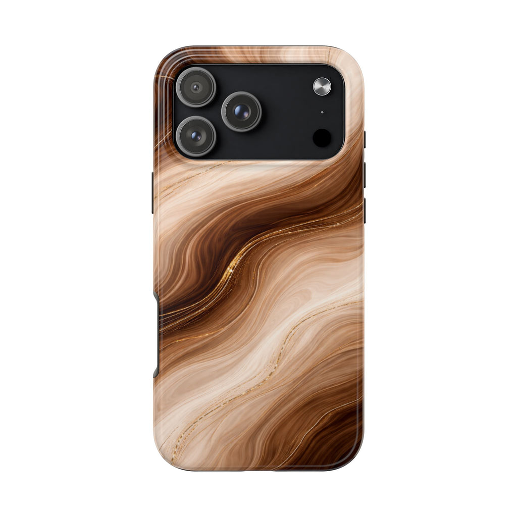 ESPRESSO SWIRL PHONE CASE