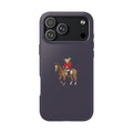 STORM BLUE RL TEDDY BEAR SADDLED UP PHONE CASE
