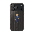 STONE STRIPES RL TEDDY BEAR PHONE CASE