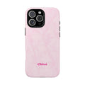 PERSONALIZED PINK CAMOUFLAGE NAME CUSTOM PHONE CASE