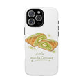 LIMITED EDITION SKETCH LITTLE MATCHA CROISSANT PHONE CASE