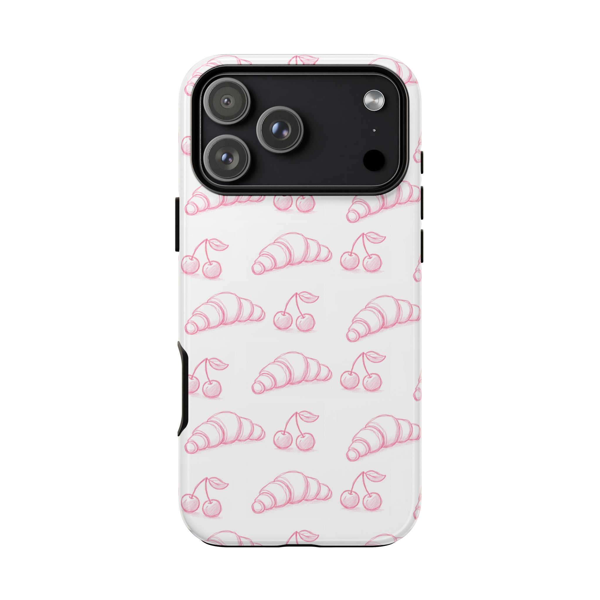 LIMITED EDITION CHERRY CROISSANT PHONE CASE