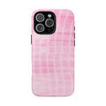 BABY PINK SHIBORI TIE-DYE PHONE CASE