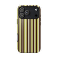 DUBAI CHOCOLATE STRIPES PHONE CASE