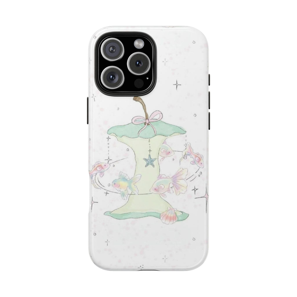 WHIMSY BUTTERFLY APPLE BITE PHONE CASE
