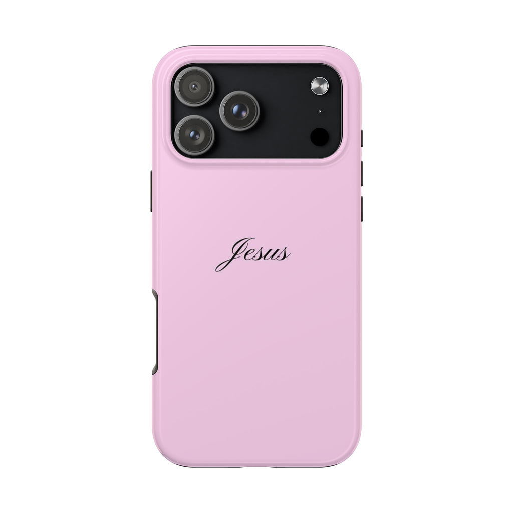 PINK JESUS PHONE CASE