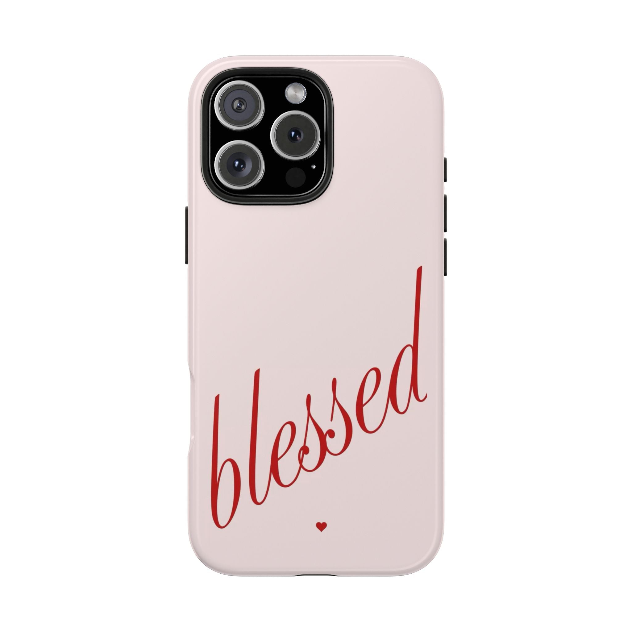 LIGHT PINK BLESSED PHONE CASE