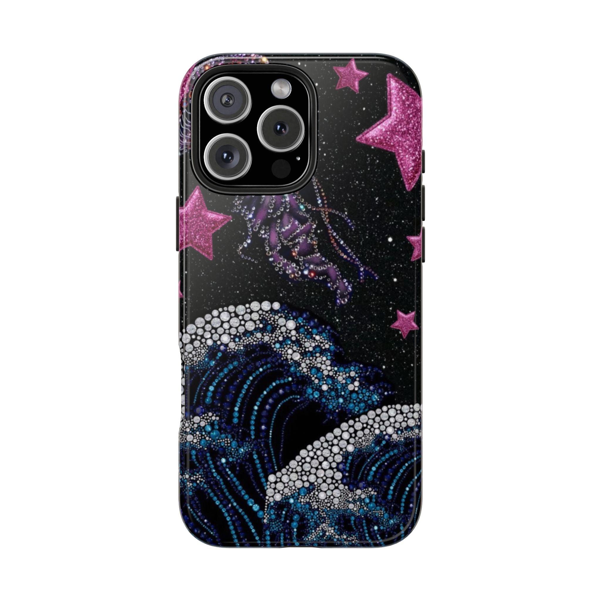 BLACK OCEAN GALAXY PHONE CASE