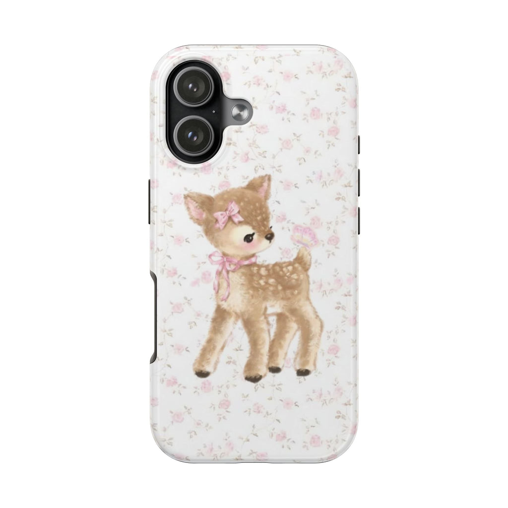 DITSY FLORAL BABY BAMBI DEER COQUETTE PHONE CASE