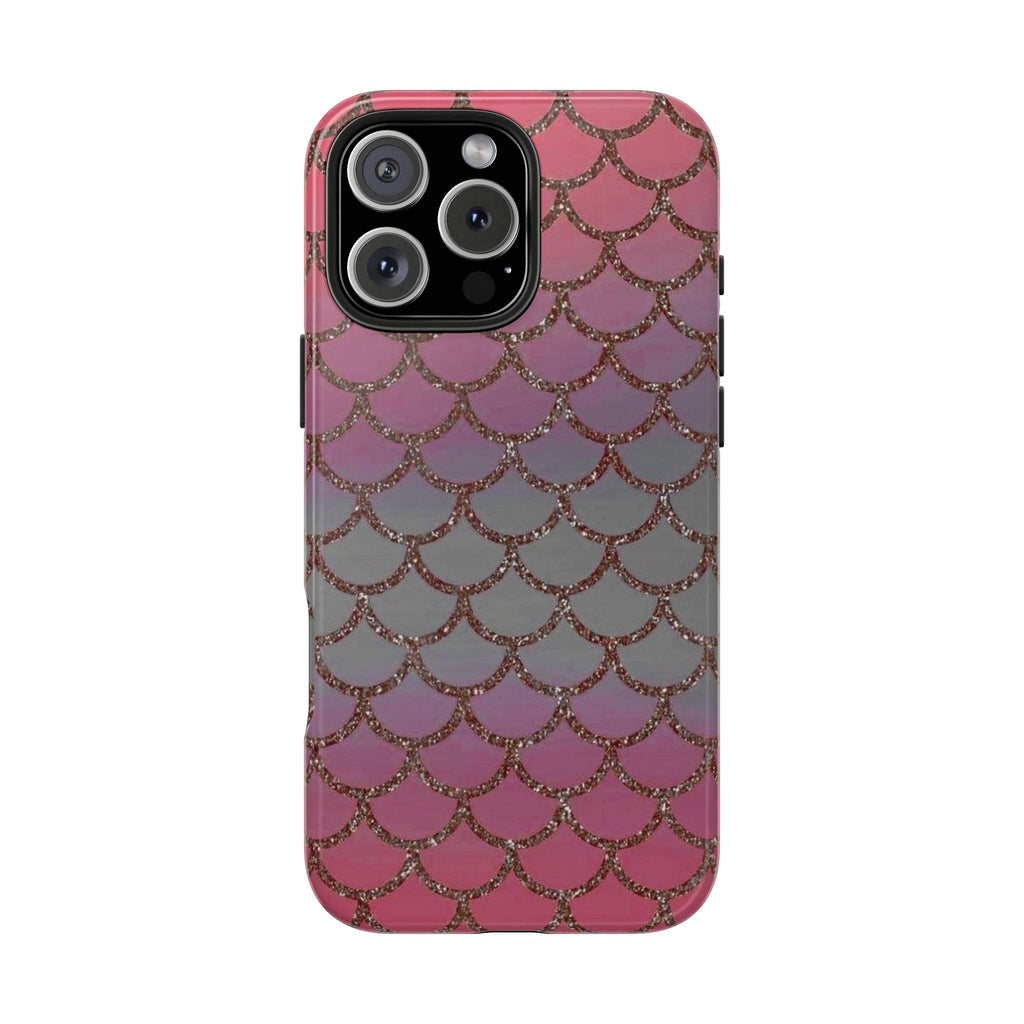 GRADIENT MERMAID PRINT PHONE CASE