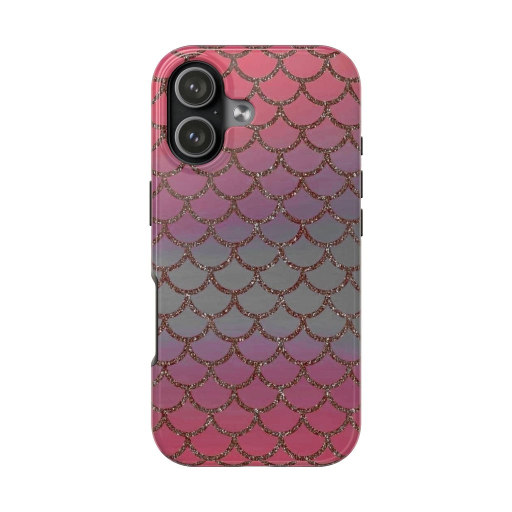 GRADIENT MERMAID PRINT PHONE CASE
