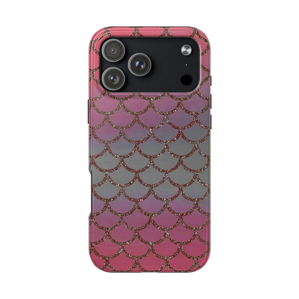 GRADIENT MERMAID PRINT PHONE CASE