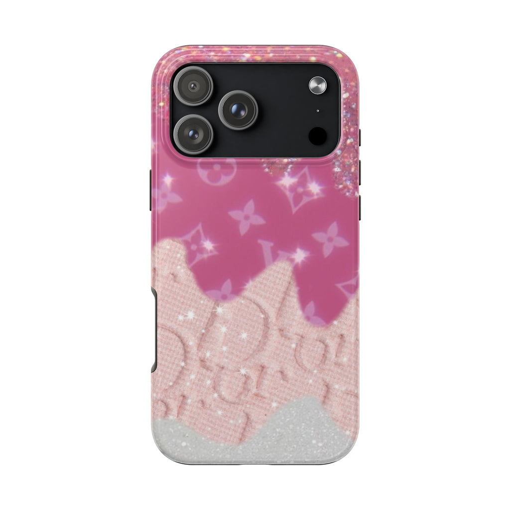 PINK DREAMY DIOR PHONE CASE