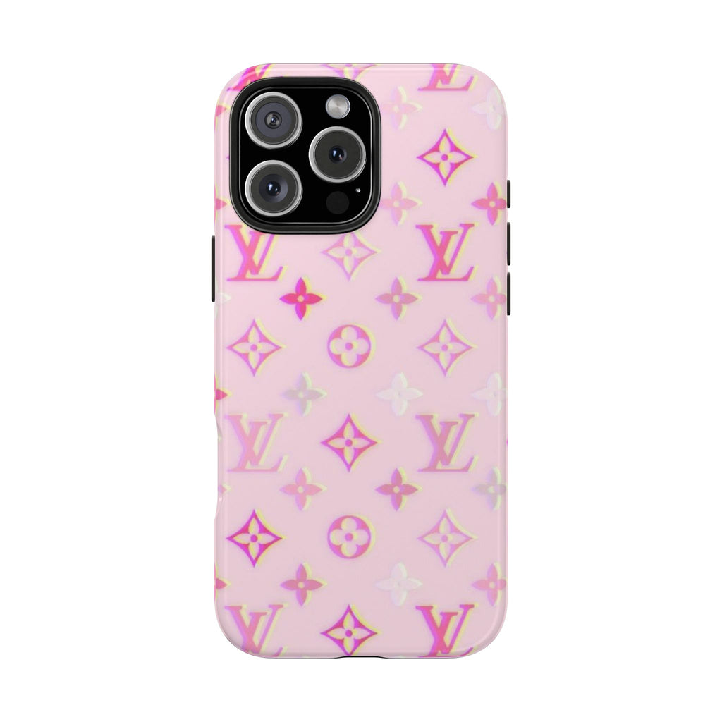 BABY PINK LV PHONE CASE
