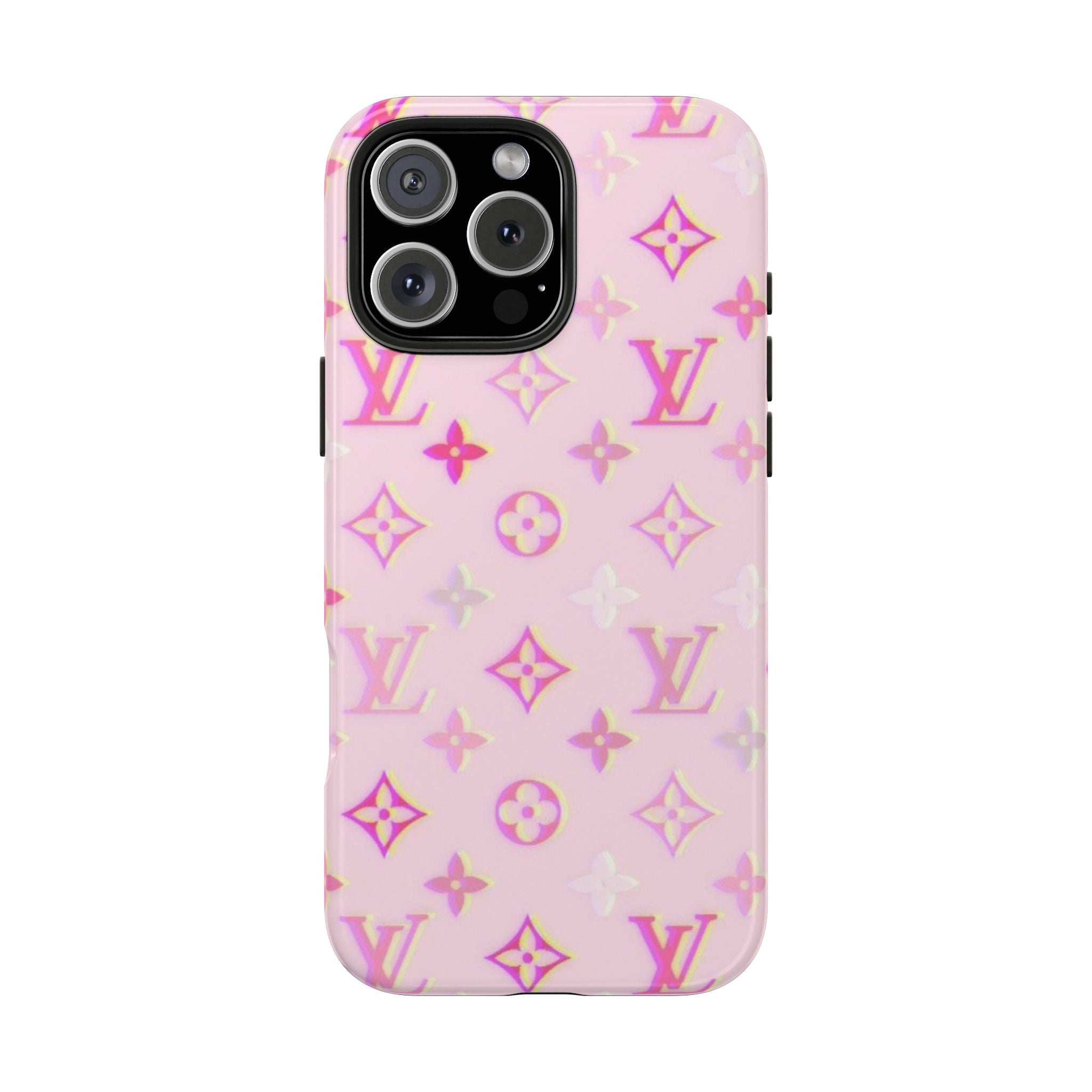 BABY PINK LV PHONE CASE