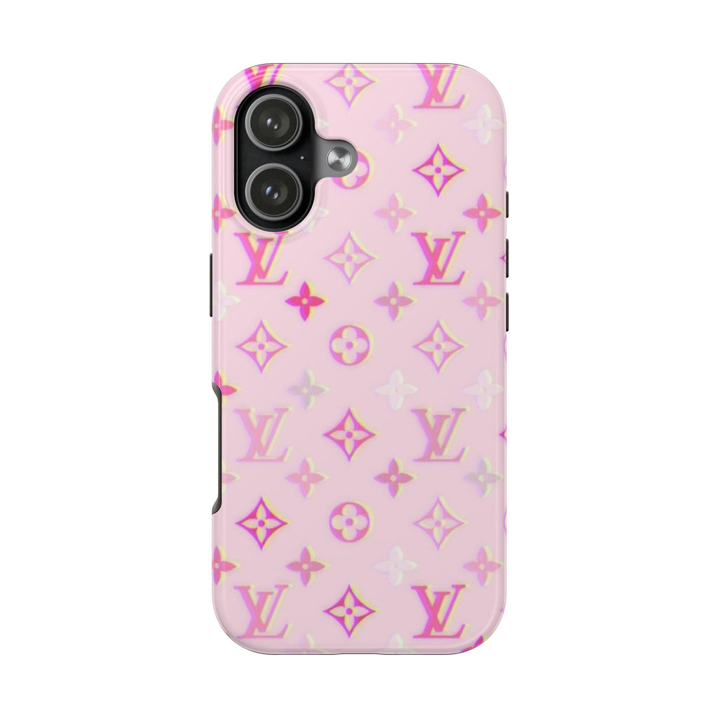 BABY PINK LV PHONE CASE