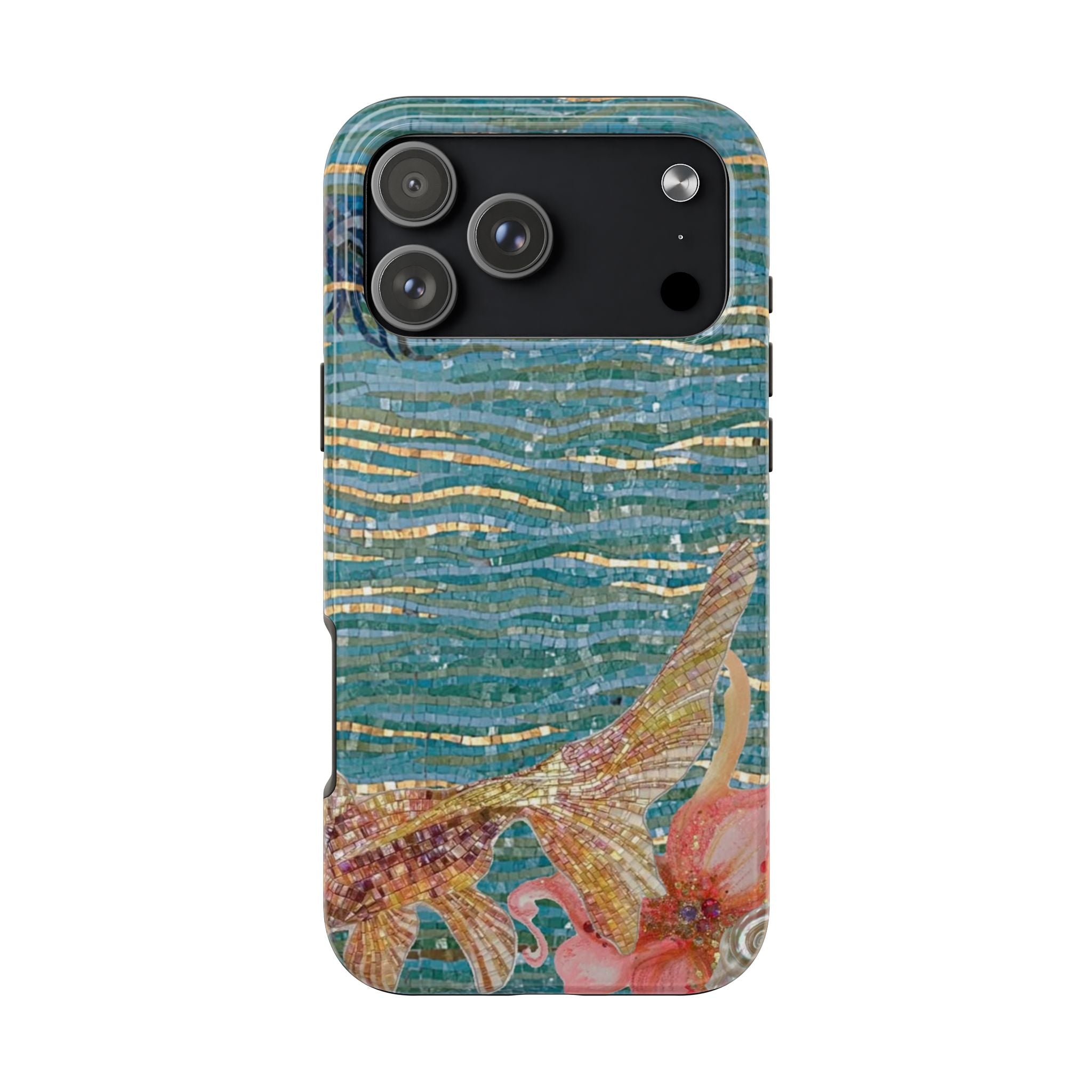 OCEAN SEQUINS PHONE CASE