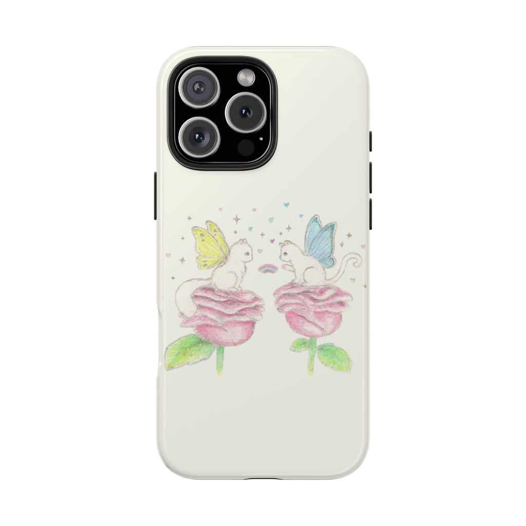 WHIMSY CATS PHONE CASE