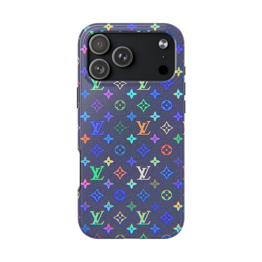 STEEL BLUE LV PHONE CASE