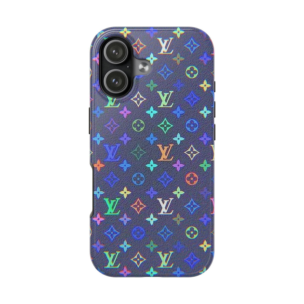 STEEL BLUE LV PHONE CASE