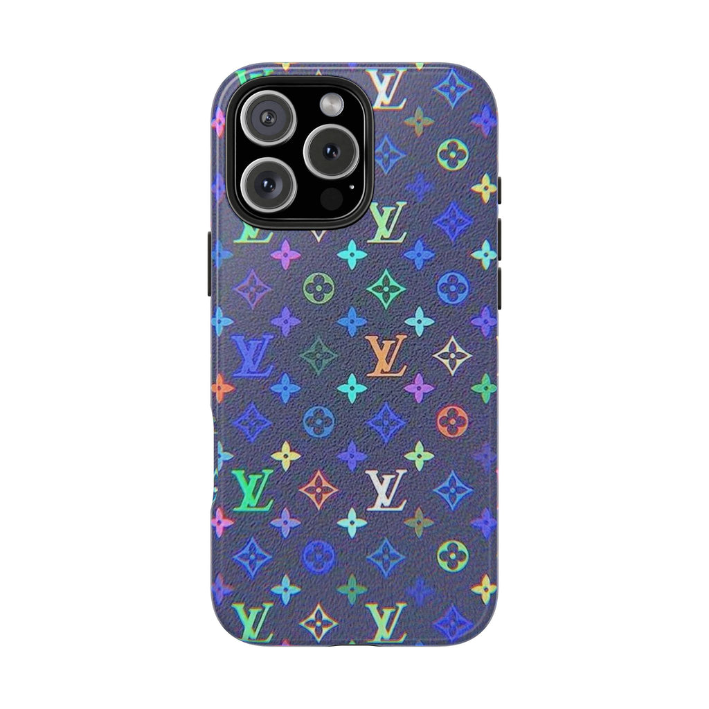 STEEL BLUE LV PHONE CASE