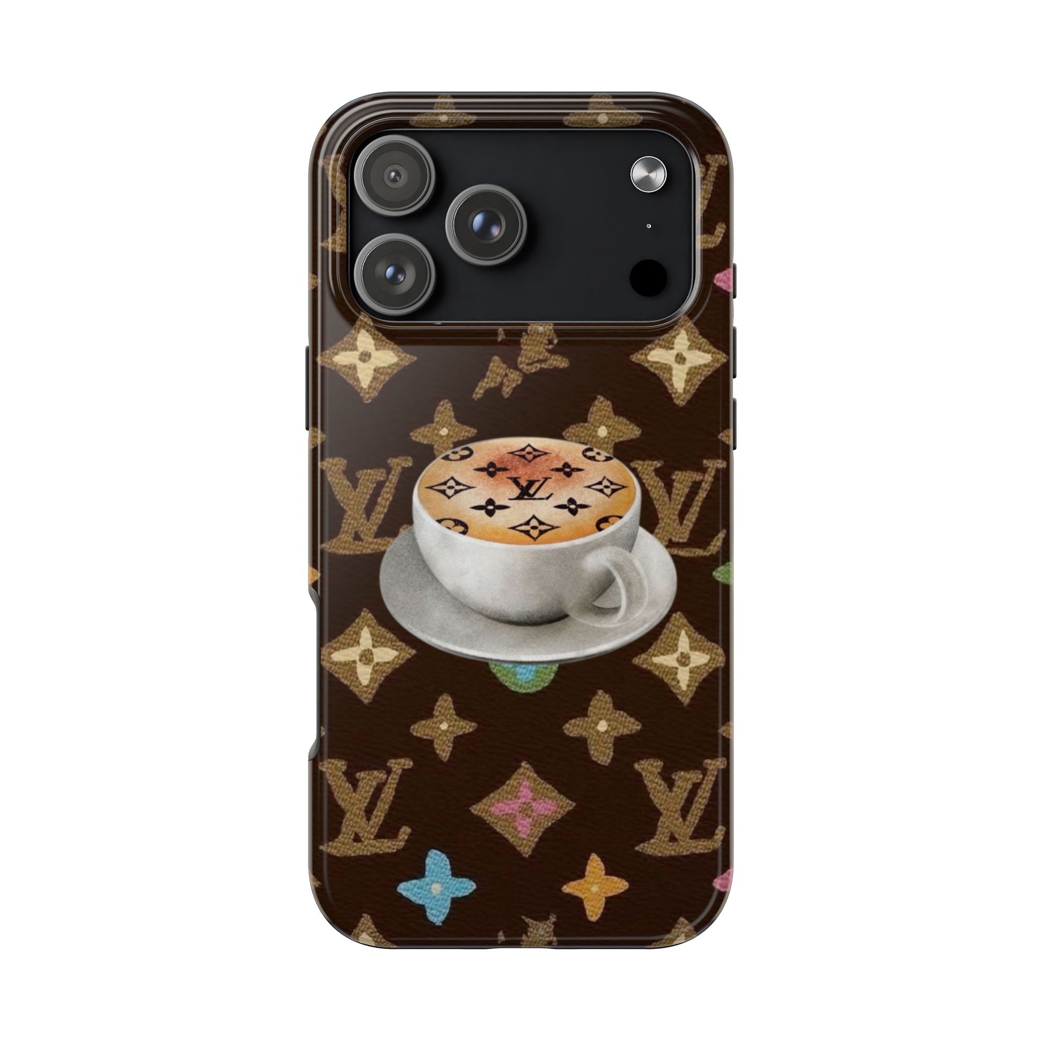 LV LATTE PHONE CASE