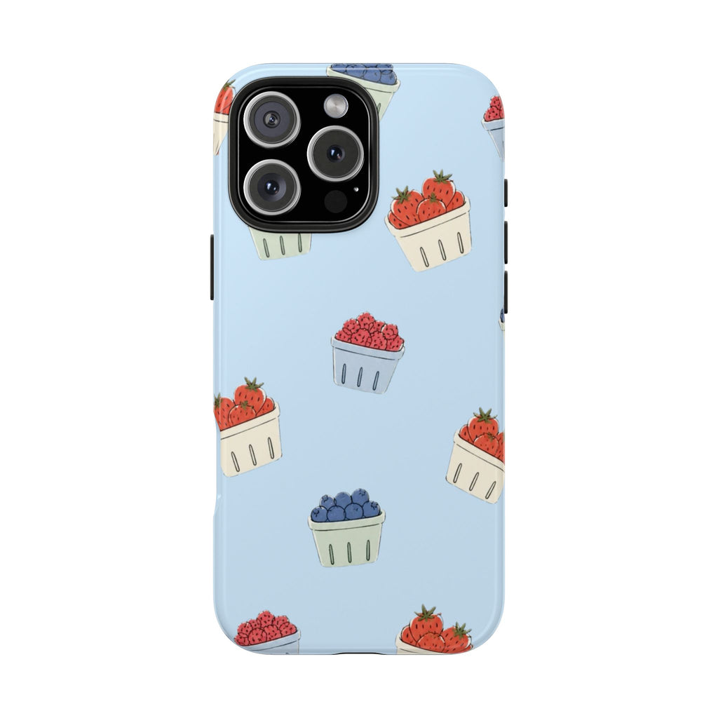 AMERICANA SUMMER BERRIES PHONE CASE