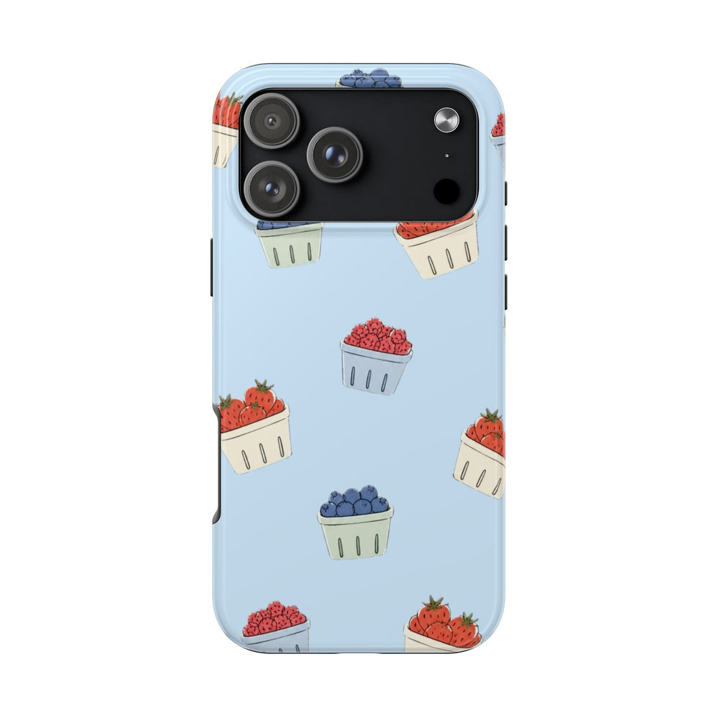AMERICANA SUMMER BERRIES PHONE CASE