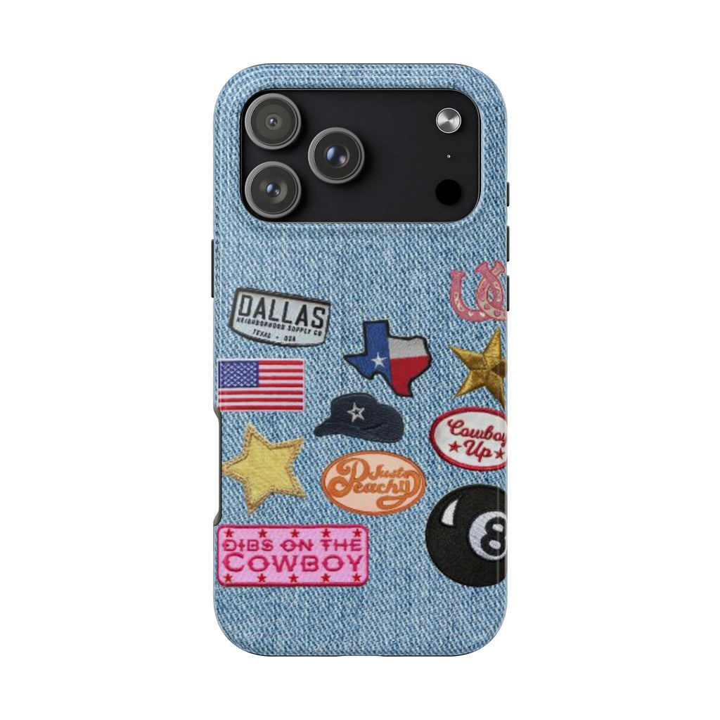 DENIM AMERICANA DIBS ON THE COWBOY USA PHONE CASE