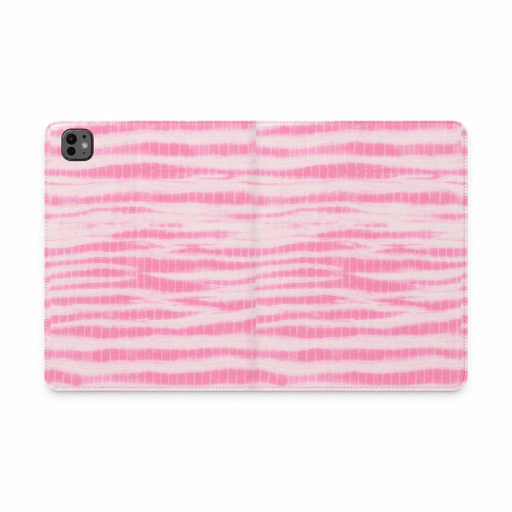 BABY PINK COASTAL WASH IPAD TABLET FOLIO CASE