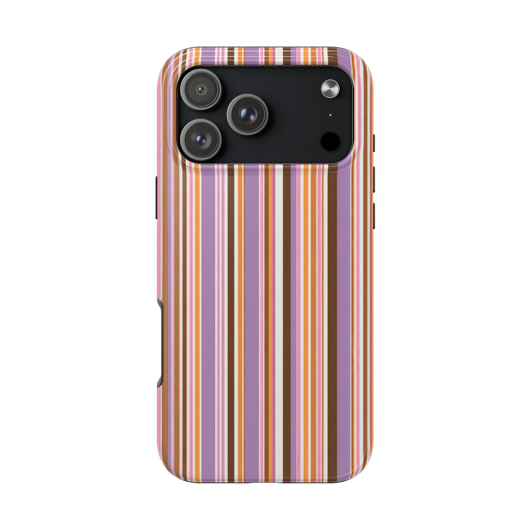 FALL HALLOWEEN STRIPES PHONE CASE