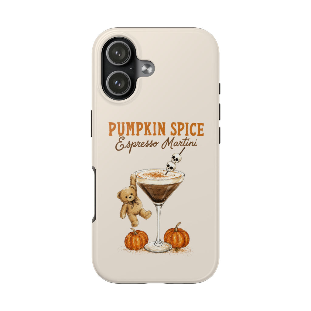 PUMPKIN SPICE ESPRESSO MARTINI FALL HALLOWEEN PHONE CASE