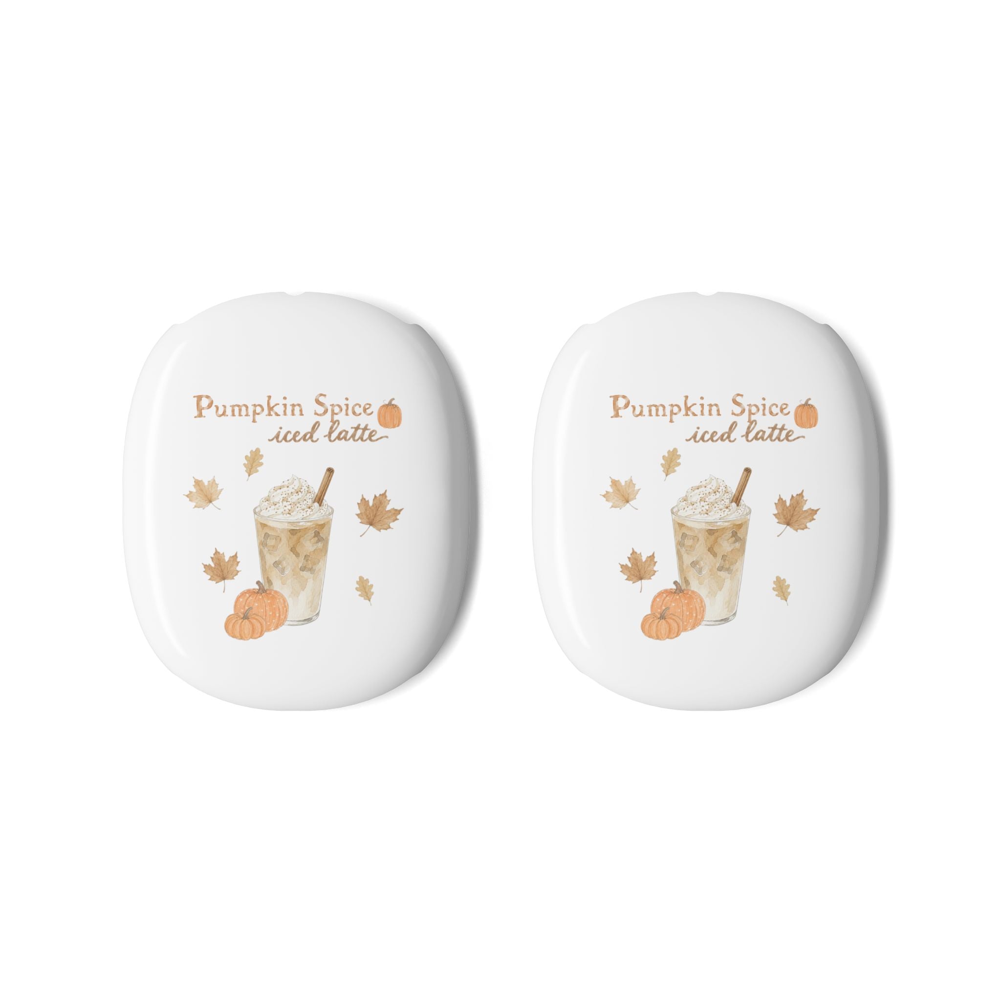 PUMPKIN SPICE ICED LATTE AIRPODS MAX CASE COVERS