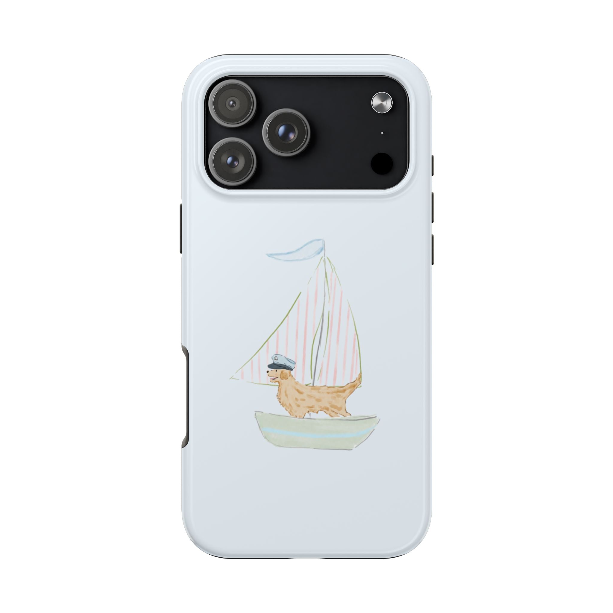 GOLDEN RETRIEVER SAILOR PHONE CASE