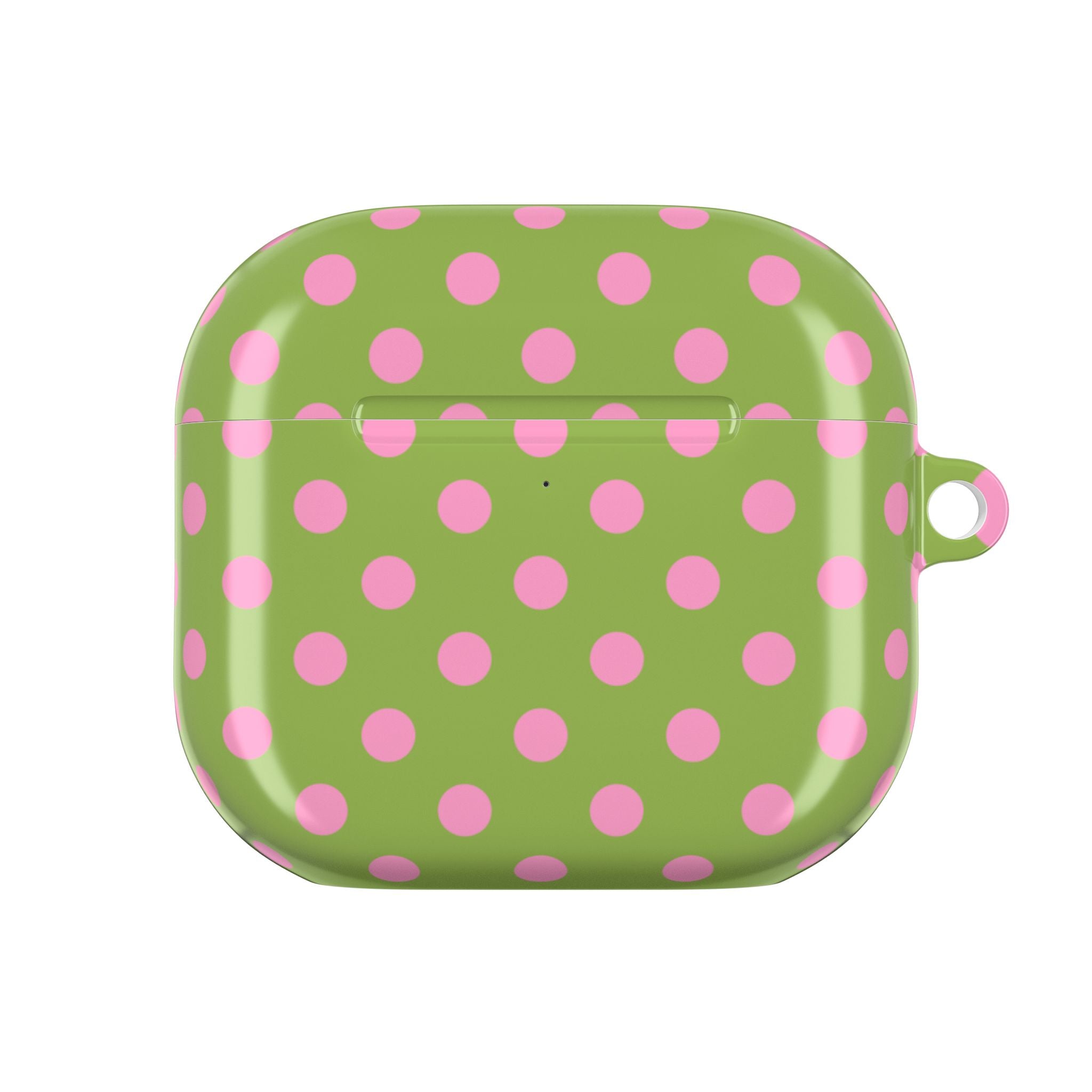 STRAWBERRY MATCHA POLKA DOTS AIRPOD CASE