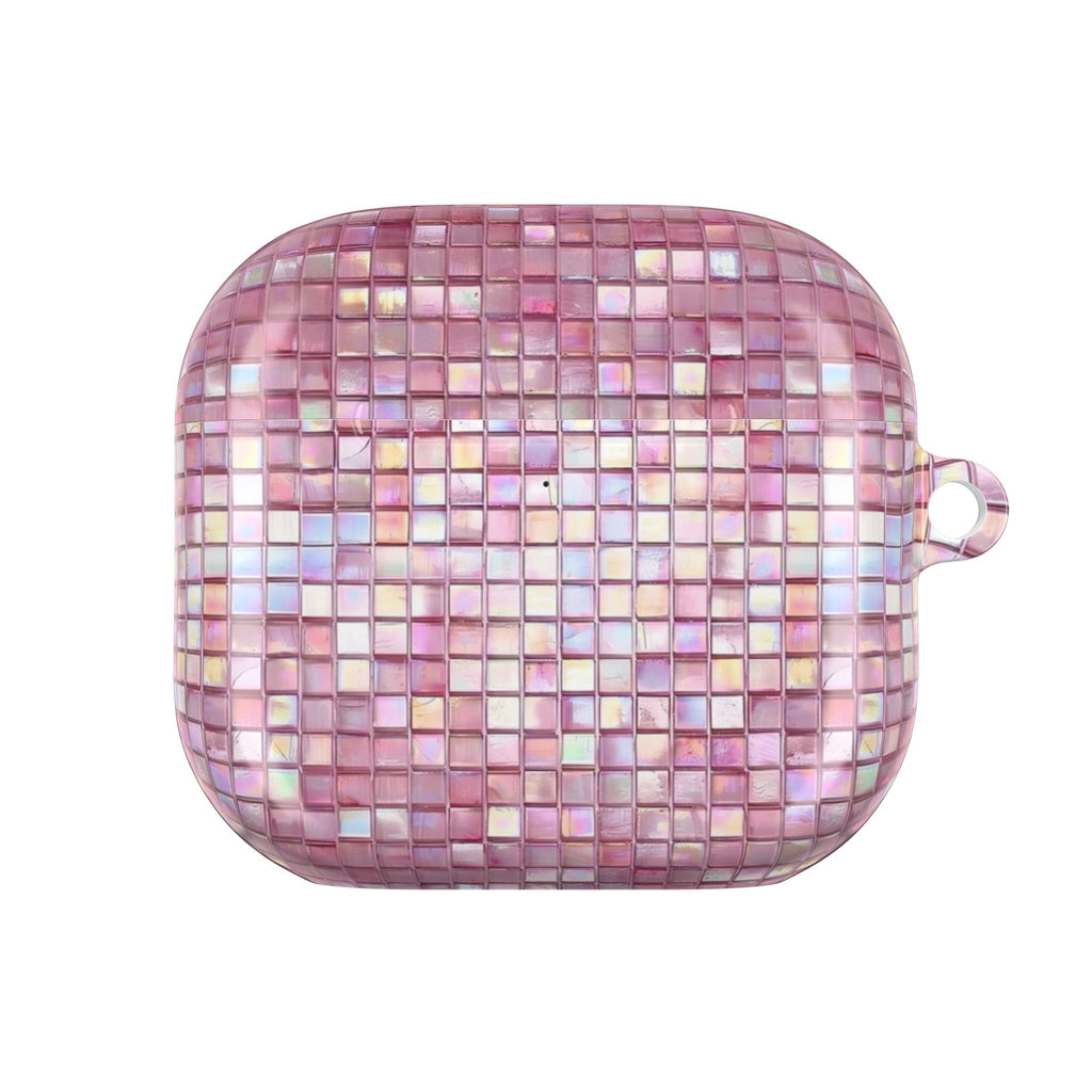 PINK MOSAIC AIRPOD CASE