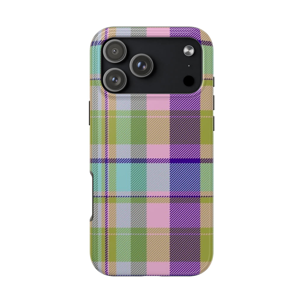MEET ME UPSTATE PLAID PHONE CASE