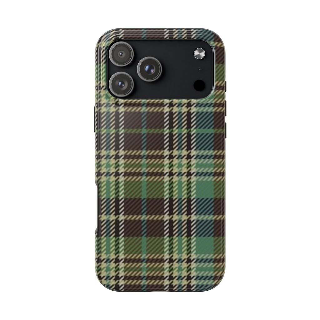 OCTOBER PLAID PHONE CASE