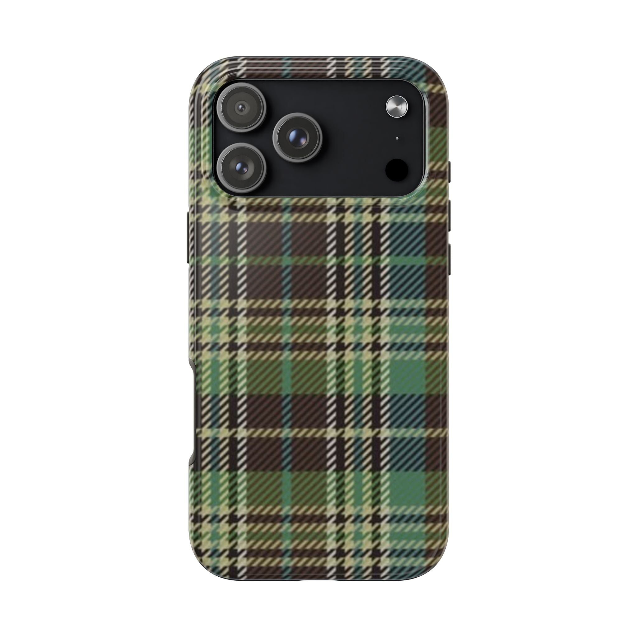 OCTOBER PLAID PHONE CASE