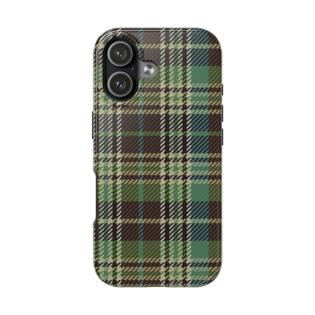 OCTOBER PLAID PHONE CASE