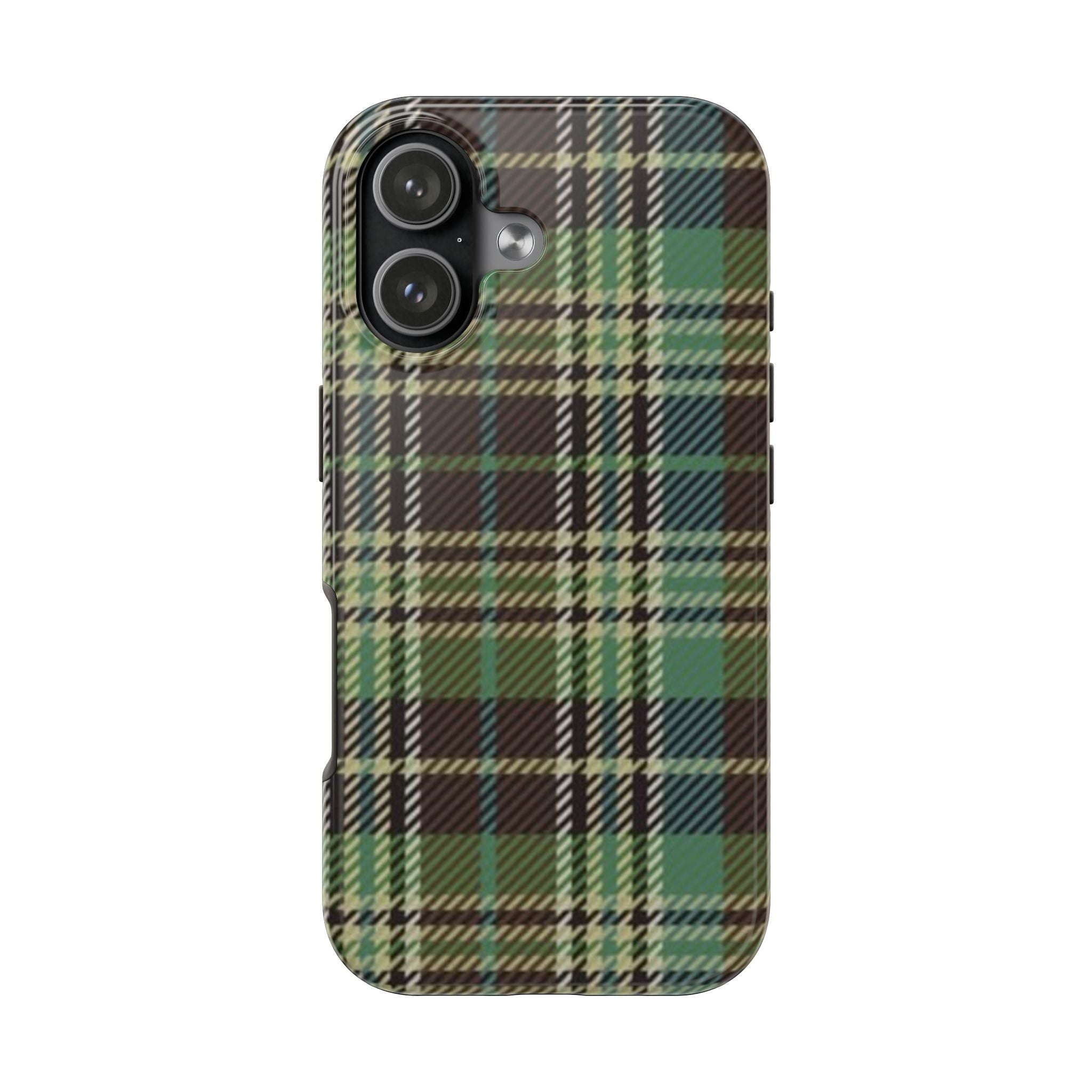 OCTOBER PLAID PHONE CASE