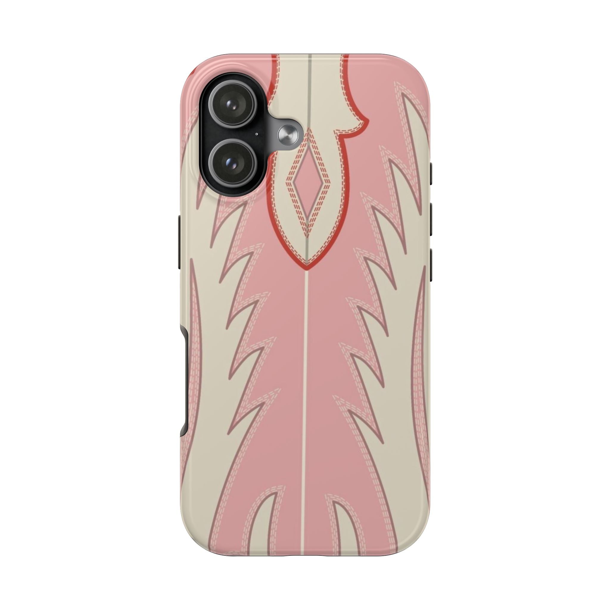PINK COWGIRL FLAME PHONE CASE