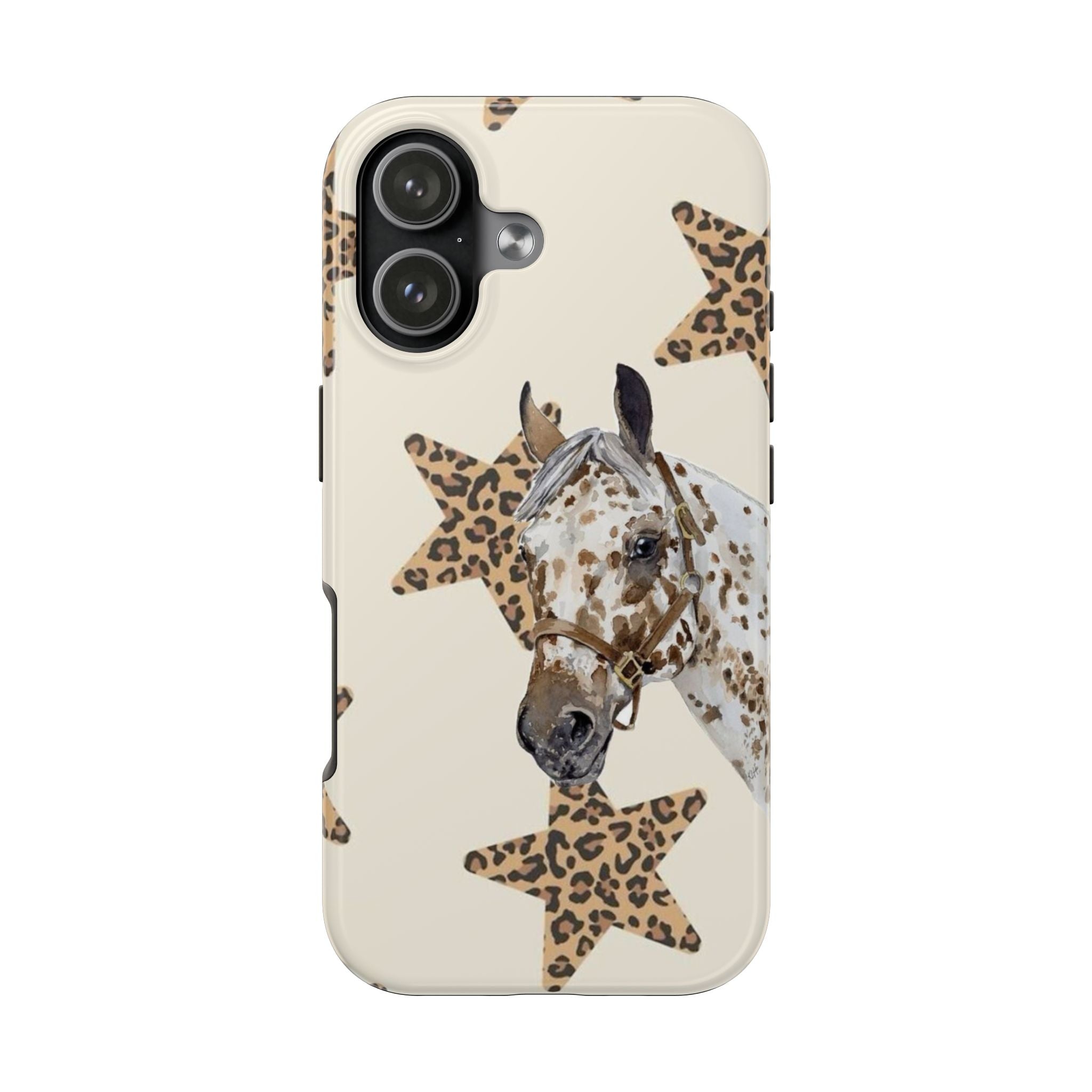 LEOPARD RODEO STARS WESTERN HORSE PHONE CASE