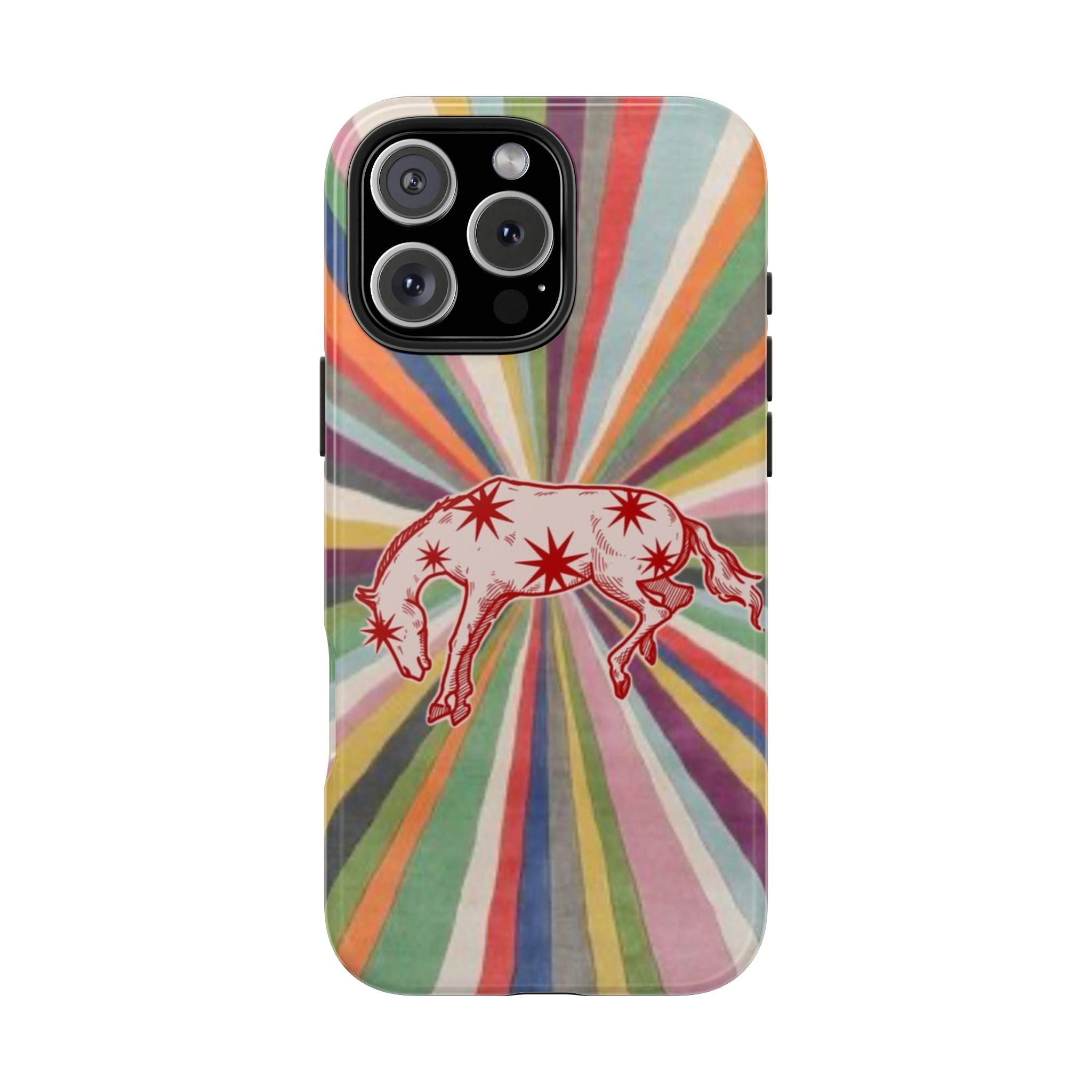 RAINBOW RODEO HORSE PHONE CASE
