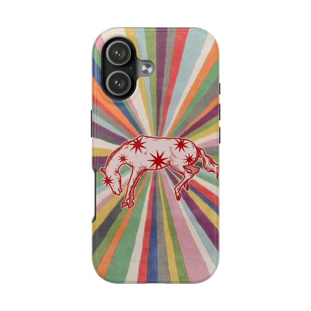 RAINBOW RODEO HORSE PHONE CASE