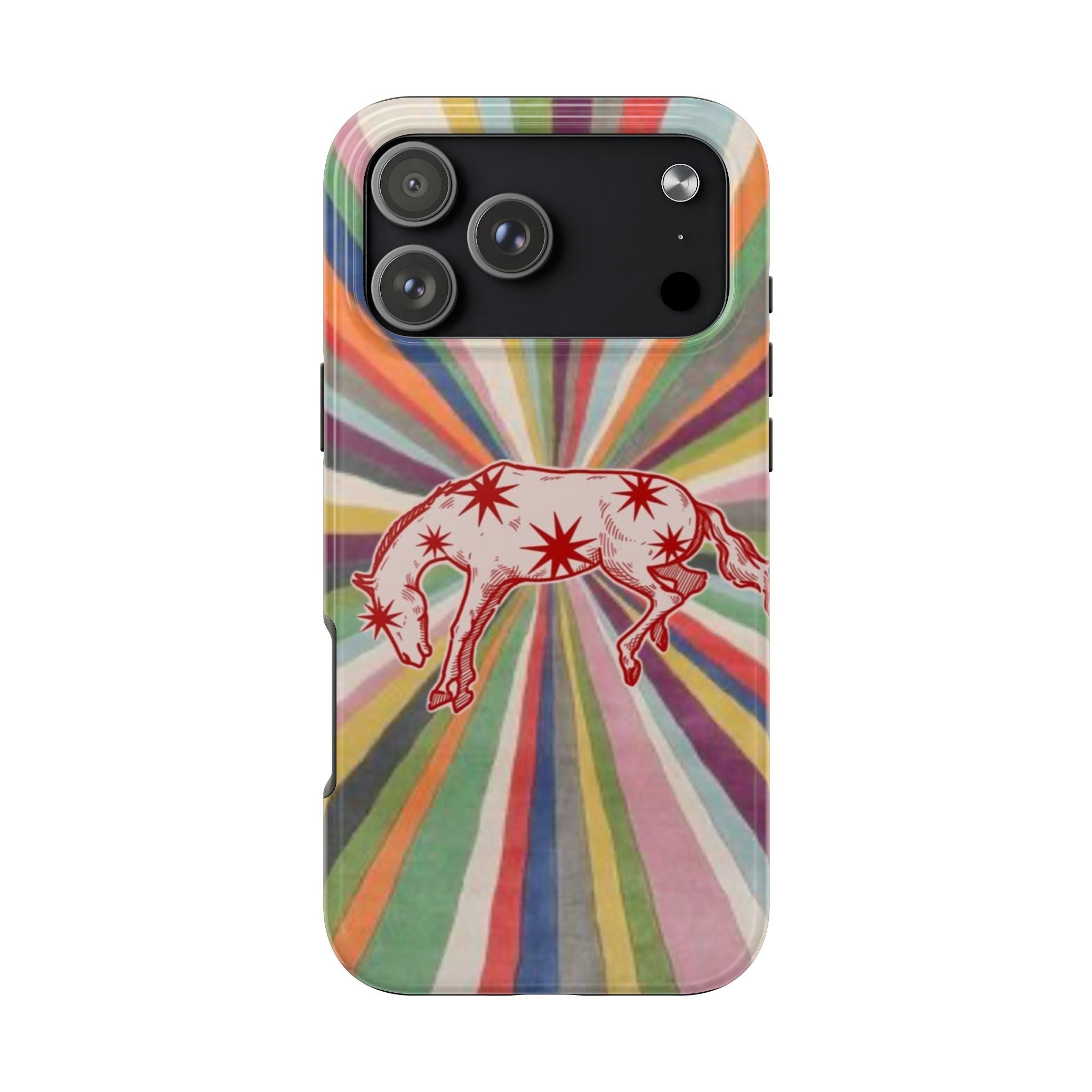 RAINBOW RODEO HORSE PHONE CASE
